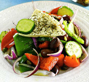 критский греческий салат